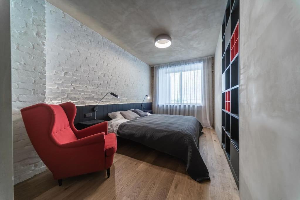 3 Storey Apartment With A Character And A Terrace 리가 외부 사진